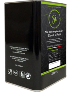 Olio extra vergine di oliva estratto a freddo 3L