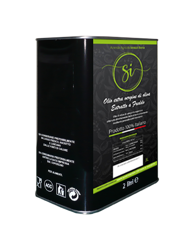 Olio extra vergine di oliva estratto a freddo 2L