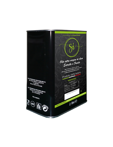 Olio extra vergine di oliva estratto a freddo 2L