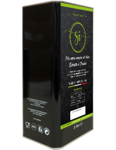 Olio extra vergine di oliva estratto a freddo 5L