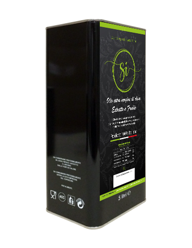 Olio extra vergine di oliva estratto a freddo 5L